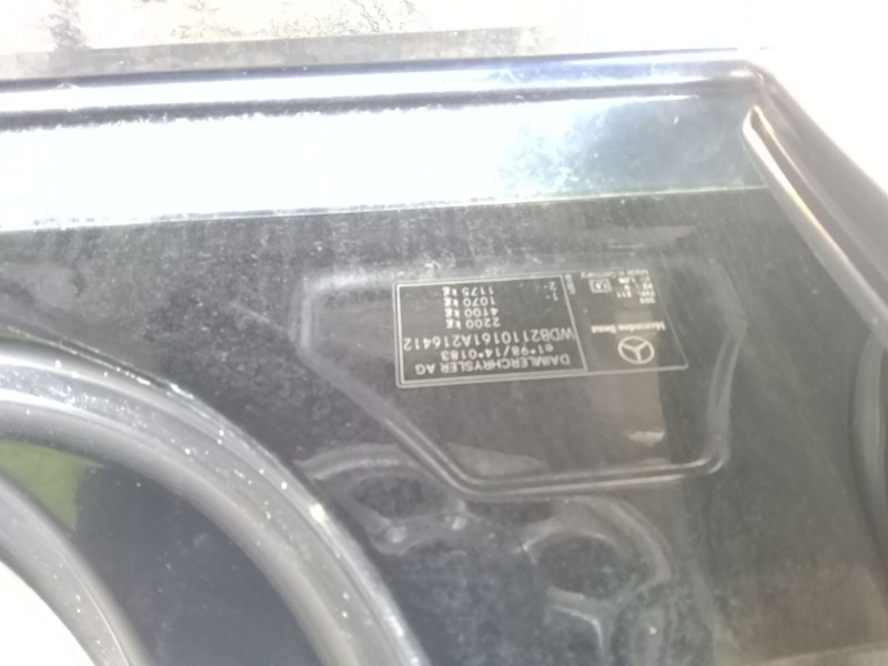 mercedes-benz clase e (w211) del año 2003