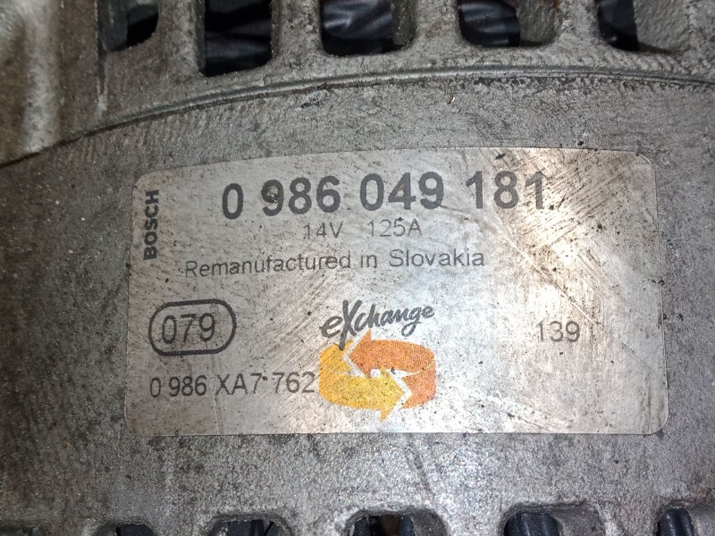 Recambio de alternador para ford tourneo connect 1.8 tdci referencia OEM IAM   