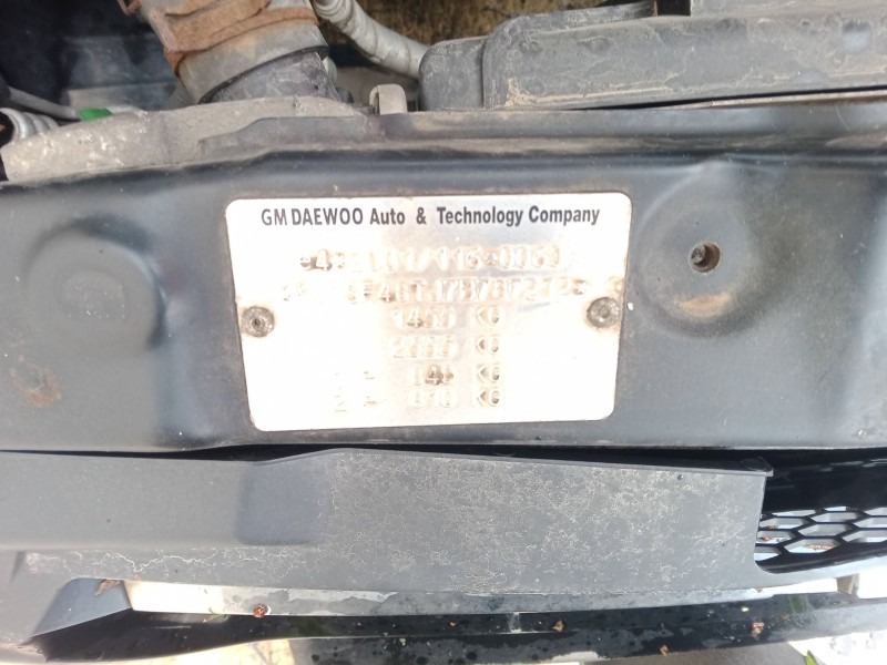 chevrolet aveo / kalos hatchback (t200) del año 2007