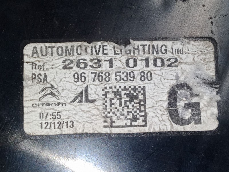 Recambio de piloto trasero izquierdo para peugeot 308 sw ii (lc_, lj_, lr_, lx_, l4_) 1.6 hdi / bluehdi 115 (lcbhxm, lcbhxt) ref