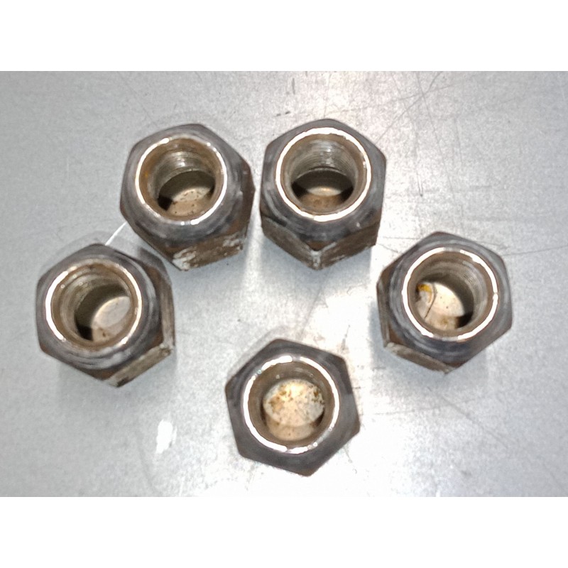 Recambio de pack 5 tarnillos ssangyong llanta aluminio - vaso 21 para ssangyong korando todo terreno, abierta (k4) 2.2 d referen