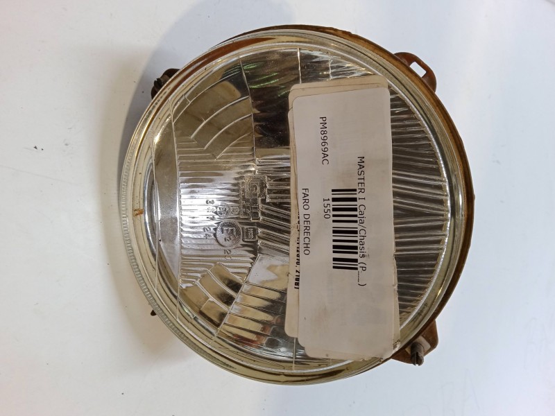 Recambio de faro derecho para renault master i caja/chasis (p__) 28-35 2.0 referencia OEM IAM   