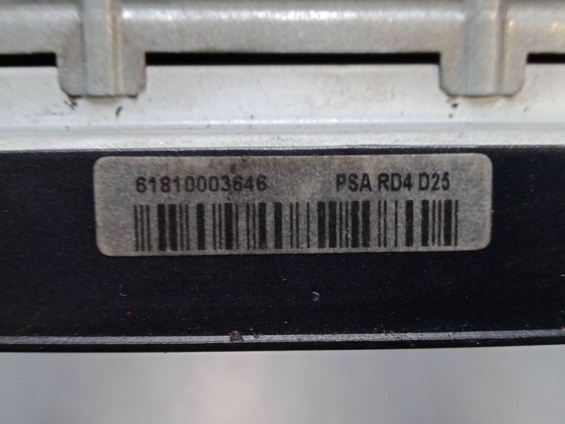 Recambio de radio cd para peugeot 407 coupé (6c_) 2.2 16v referencia OEM IAM   