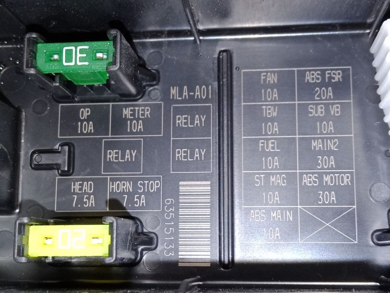 Recambio de caja reles / fusibles para honda cmx cmx 1100 rebel (sc83) referencia OEM IAM 63515133  