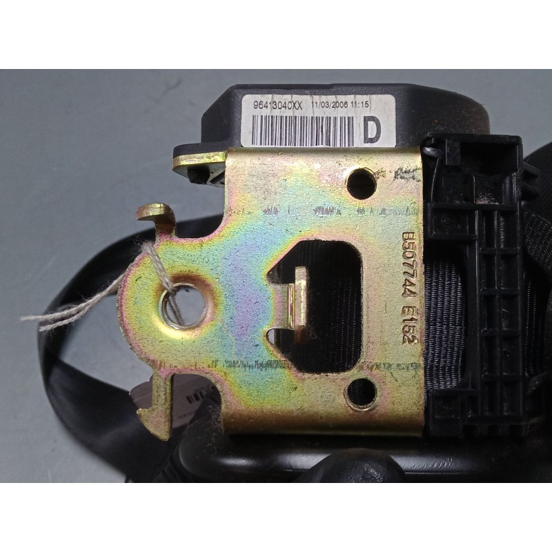 Recambio de cinturon seguridad delantero derecho para peugeot 307 cc (3b) 2.0 hdi 135 referencia OEM IAM 96413040XX   Recambio de cinturon seguridad delantero derecho para peugeot 307 cc (3b) 2.0 hdi 135 referencia OEM IAM 96413040XX