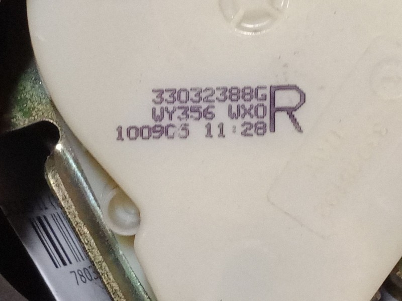 Recambio de cinturon seguridad delantero derecho para ford focus ii (da_, hcp, dp) 1.6 tdci referencia OEM IAM   