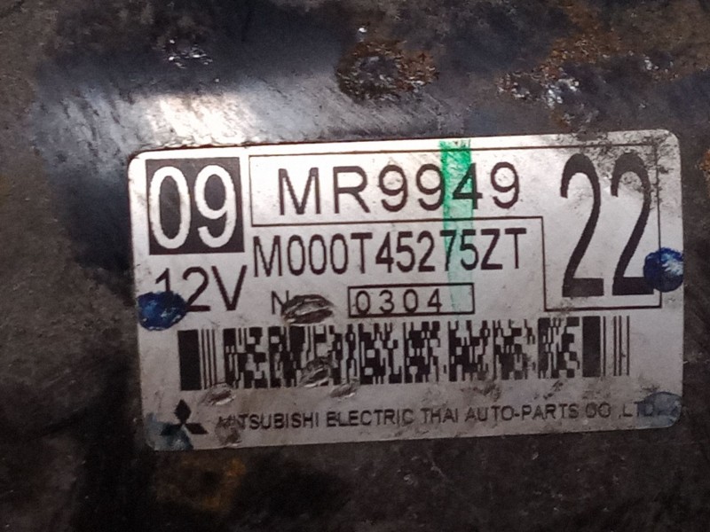 Recambio de motor arranque para mitsubishi lancer viii (cy_a, cz_a) 1.5 referencia OEM IAM M000T45275ZT  MR9949