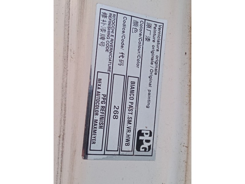 Recambio de porton trasero para fiat 500 (312_) 1.2 (312axa1a) referencia OEM IAM   