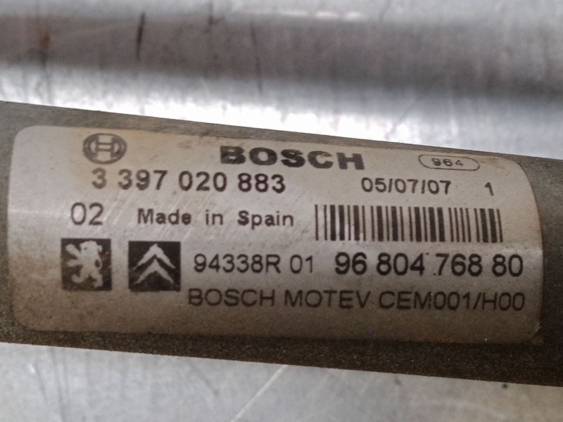 Recambio de motor limpia delantero para peugeot 308 i (4a_, 4c_) 1.6 16v referencia OEM IAM    Recambio de motor limpia delantero para peugeot 308 i (4a_, 4c_) 1.6 16v referencia OEM IAM