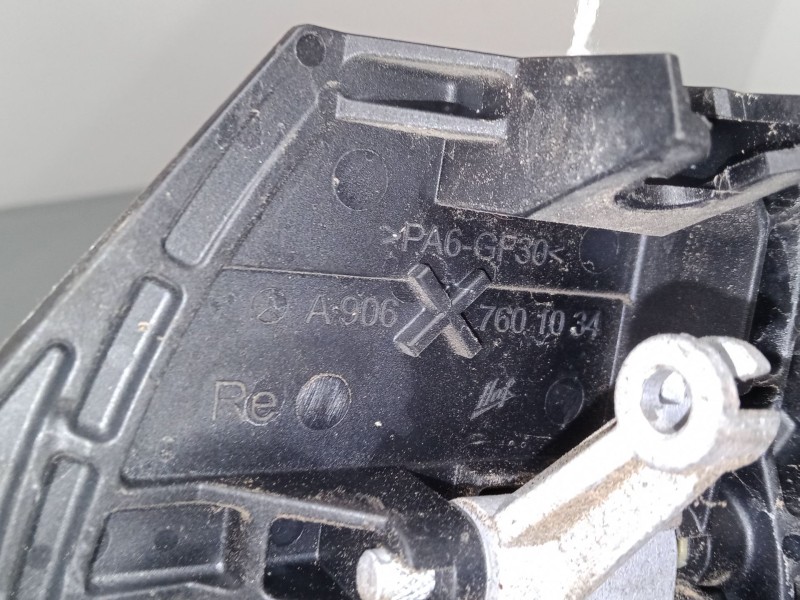 Recambio de maneta exterior puerta delantera derecha para mercedes-benz sprinter 3,5-t furgoneta (b906) 310 cdi (906.631, 906.63
