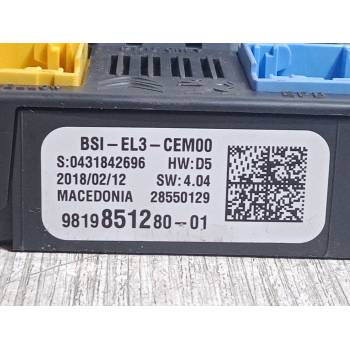 BSI 981985128001 28550129 BSI EL3 CEM00
