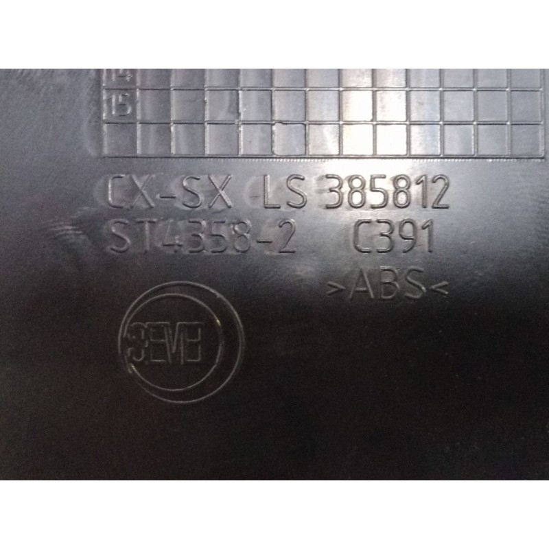 Recambio de aireador central izquierdo para peugeot box bus17 l4h2 160 box bus17 l4h2 160 referencia OEM IAM LS385812  