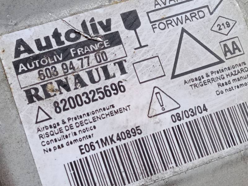 CENTRALITA AIRBAG 8200325696 