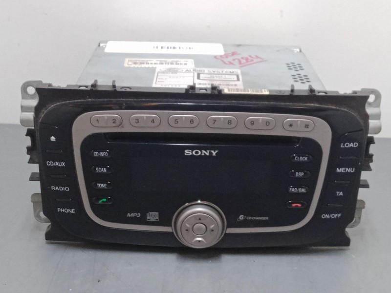 Recambio de radio cd para ford mondeo iv (ba7) 1.8 tdci referencia OEM IAM 7S7T18C939BF  
