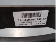 Recambio de maneta exterior puerta trasera derecha para ford fusion (ju_) 1.4 referencia OEM IAM    2