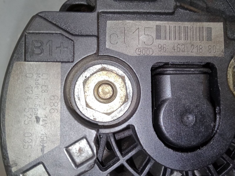 Recambio de alternador para peugeot 407 (6d_) 1.6 hdi 110 (6d9hzc, 6d9hyc) referencia OEM IAM 9646321880  