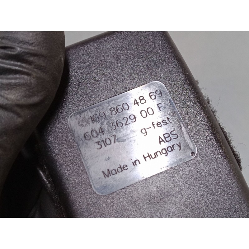 Recambio de anclaje cinturon delantero derecho para mercedes-benz clase a (w169) a 180 cdi (169.007, 169.307) referencia OEM IAM