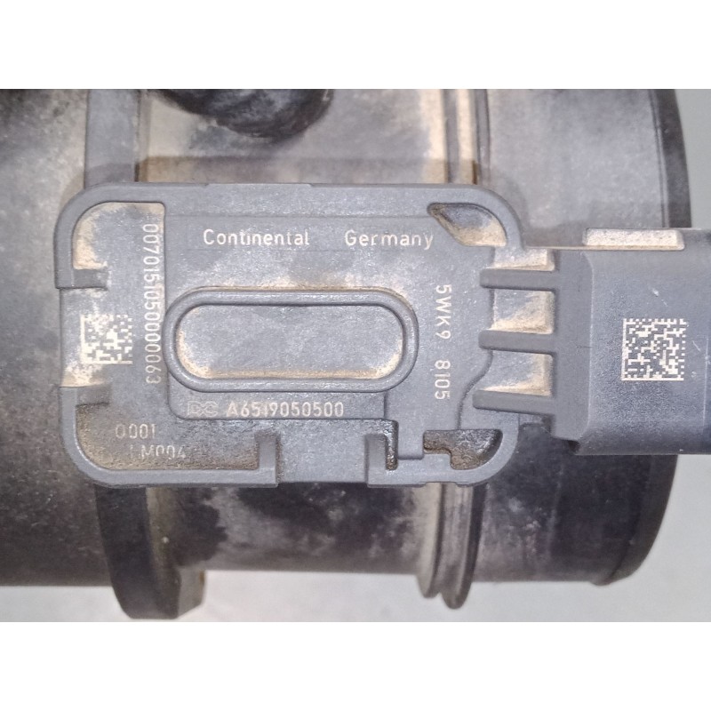 Recambio de caudalimetro para mercedes-benz sprinter 3,5-t furgoneta (b906) 310 cdi (906.631, 906.633, 906.635, 906.637) referen