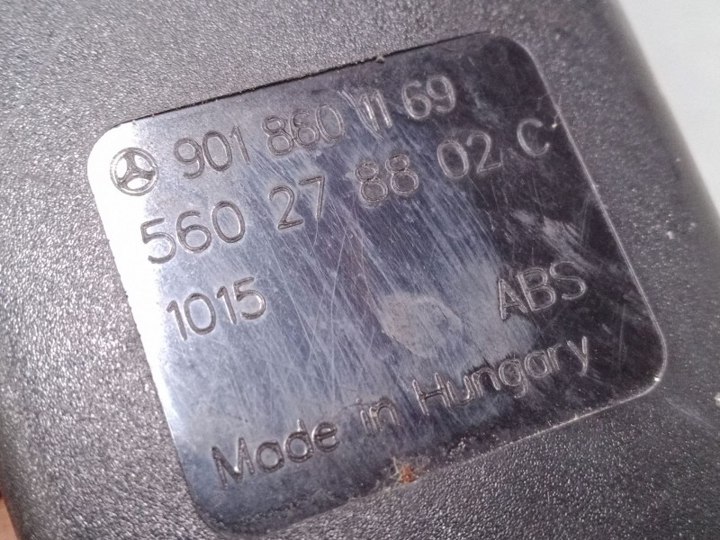 Recambio de anclaje cinturon delantero central para mercedes-benz sprinter 3,5-t furgoneta (b906) 310 cdi (906.631, 906.633, 906