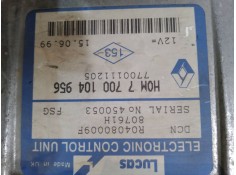Recambio de centralita motor uce para renault clio ii (bb_, cb_) 1.9 d (b/cb0e, bb0j) referencia OEM IAM HOM770104956  770011120