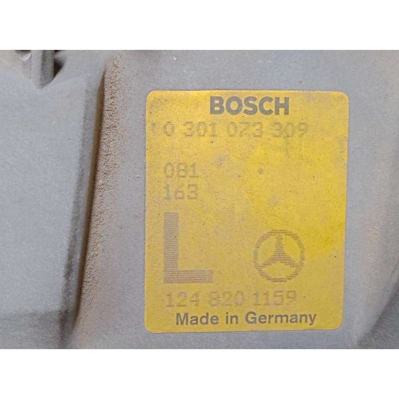 Recambio de faro izquierdo para mercedes-benz 124 sedán (w124) 230 e (124.023) referencia OEM IAM 1248201159 CONECTOR CON 5 TERM