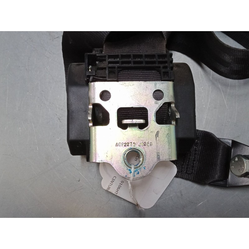 Recambio de cinturon seguridad delantero derecho para peugeot box bus17 l4h2 160 box bus17 l4h2 160 referencia OEM IAM 735507779
