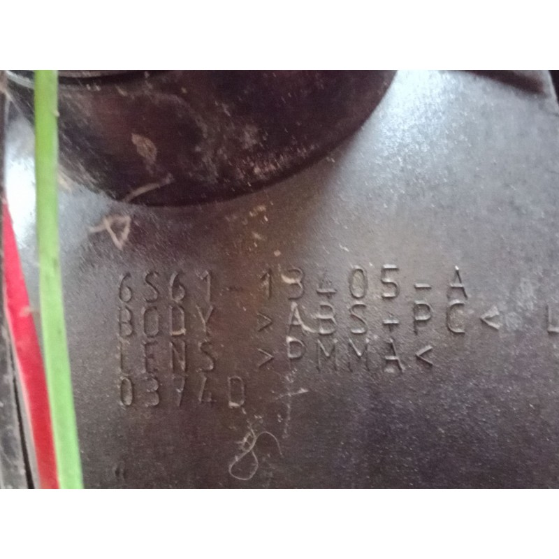 Recambio de piloto trasero izquierdo para ford fiesta v (jh_, jd_) 1.4 16v referencia OEM IAM 6S6113A603AG   Recambio de piloto trasero izquierdo para ford fiesta v (jh_, jd_) 1.4 16v referencia OEM IAM 6S6113A603AG