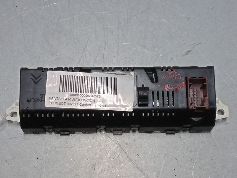 Recambio de pantalla multifuncion para peugeot 407 coupé (6c_) 2.2 16v referencia OEM IAM   