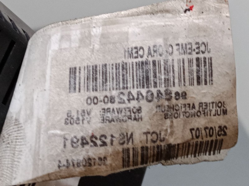 Recambio de pantalla multifuncion para peugeot 407 coupé (6c_) 2.2 16v referencia OEM IAM   