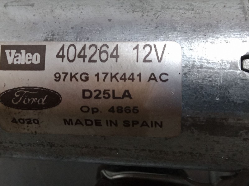 Recambio de motor limpia trasero para ford ka (rb_) 1.3 i referencia OEM IAM    Recambio de motor limpia trasero para ford ka (rb_) 1.3 i referencia OEM IAM