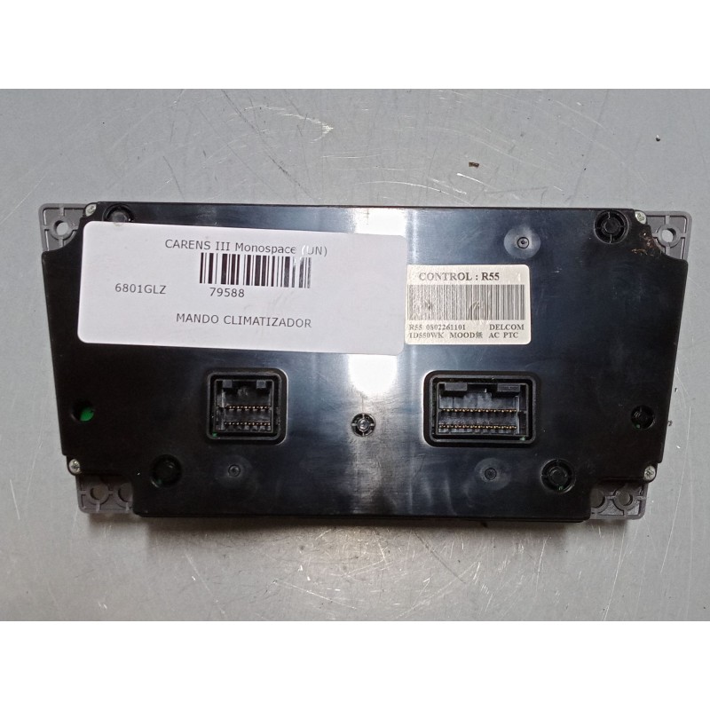 Recambio de mando climatizador para kia carens iii monospace (un) 2.0 crdi 115 referencia OEM IAM 1d550wk   Recambio de mando climatizador para kia carens iii monospace (un) 2.0 crdi 115 referencia OEM IAM 1d550wk