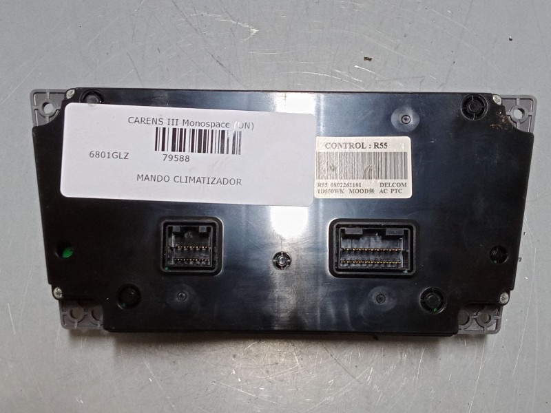 Recambio de mando climatizador para kia carens iii monospace (un) 2.0 crdi 115 referencia OEM IAM 1d550wk   Recambio de mando climatizador para kia carens iii monospace (un) 2.0 crdi 115 referencia OEM IAM 1d550wk