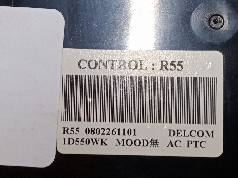 Recambio de mando climatizador para kia carens iii monospace (un) 2.0 crdi 115 referencia OEM IAM 1d550wk   Recambio de mando climatizador para kia carens iii monospace (un) 2.0 crdi 115 referencia OEM IAM 1d550wk