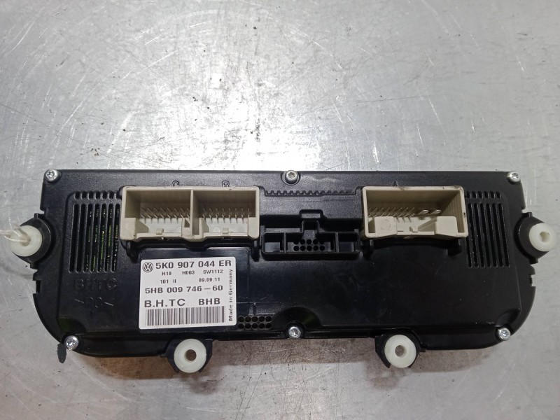 Recambio de mando climatizador para volkswagen golf vi (5k1) 1.6 tdi referencia OEM IAM 5K0907044ER   Recambio de mando climatizador para volkswagen golf vi (5k1) 1.6 tdi referencia OEM IAM 5K0907044ER