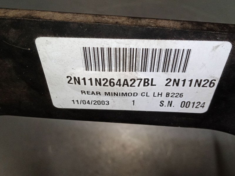 Recambio de maneta exterior puerta trasera izquierda para ford fusion (ju_) 1.4 referencia OEM IAM 2N11N26   Recambio de maneta exterior puerta trasera izquierda para ford fusion (ju_) 1.4 referencia OEM IAM 2N11N26
