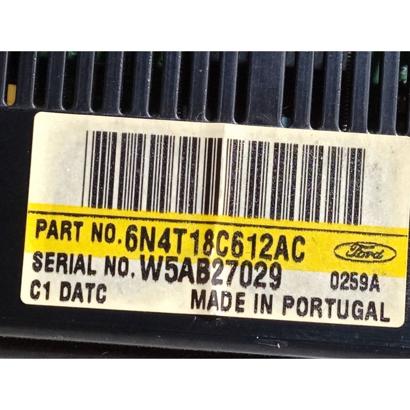 Recambio de mando climatizador para ford focus ii (da_, hcp, dp) 1.6 tdci referencia OEM IAM 6N4T18C612AC  