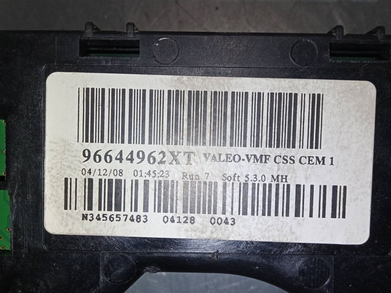 Recambio de mando luces para citroën c4 i (lc_) 1.6 hdi referencia OEM IAM 96644962XT   Recambio de mando luces para citroën c4 i (lc_) 1.6 hdi referencia OEM IAM 96644962XT