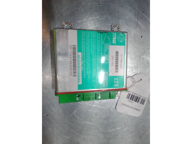 Recambio de centralita airbag para fiat grande punto van (199_) 1.4 (199cxb1a, 199dxb1a) referencia OEM IAM 39115631860081h3     Recambio de centralita airbag para fiat grande punto van (199_) 1.4 (199cxb1a, 199dxb1a) referencia OEM IAM 39115631860081h3