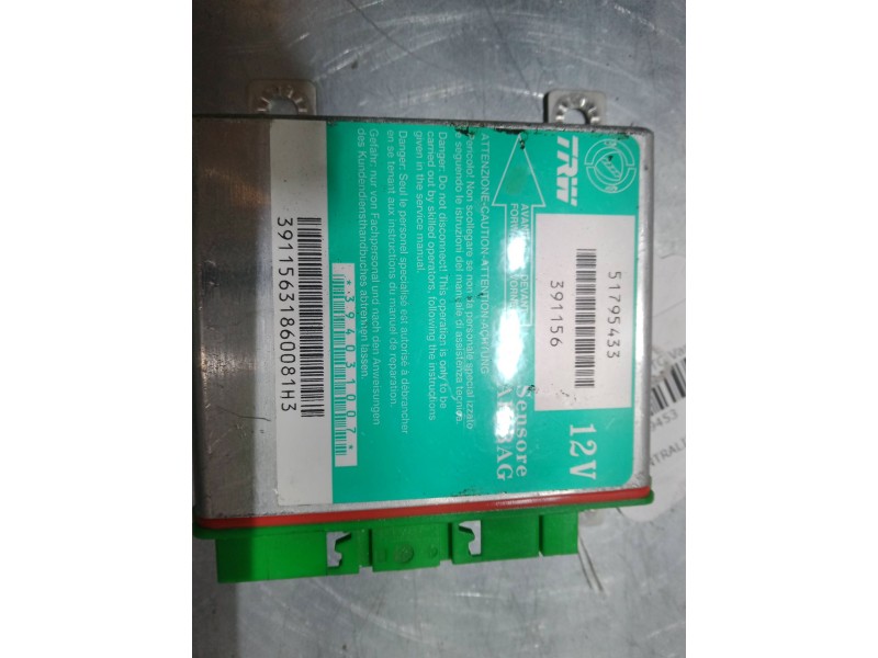 Recambio de centralita airbag para fiat grande punto van (199_) 1.4 (199cxb1a, 199dxb1a) referencia OEM IAM 39115631860081h3     Recambio de centralita airbag para fiat grande punto van (199_) 1.4 (199cxb1a, 199dxb1a) referencia OEM IAM 39115631860081h3
