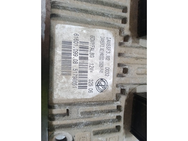 Recambio de centralita motor uce para fiat grande punto van (199_) 1.4 (199cxb1a, 199dxb1a) referencia OEM IAM 6DWYFALBG       6 Recambio de centralita motor uce para fiat grande punto van (199_) 1.4 (199cxb1a, 199dxb1a) referencia OEM IAM 6DWYFALBG       6