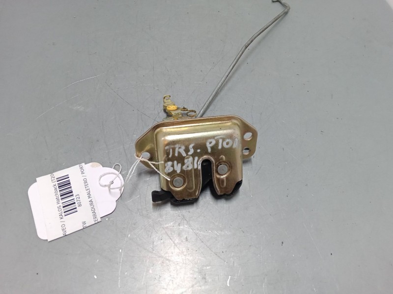 Recambio de cerradura maletero / porton para chevrolet aveo / kalos hatchback (t200) 1.2 referencia OEM IAM    Recambio de cerradura maletero / porton para chevrolet aveo / kalos hatchback (t200) 1.2 referencia OEM IAM