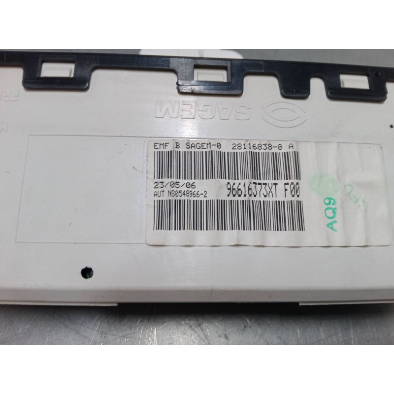 Recambio de pantalla interior reloj para citroën berlingo / berlingo first monospace (mf_, gjk_, gfk_) 1.9 d (mfwjz) referencia 