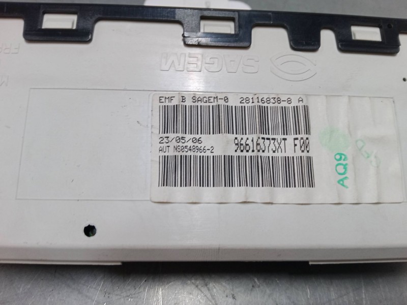 Recambio de pantalla interior reloj para citroën berlingo / berlingo first monospace (mf_, gjk_, gfk_) 1.9 d (mfwjz) referencia 