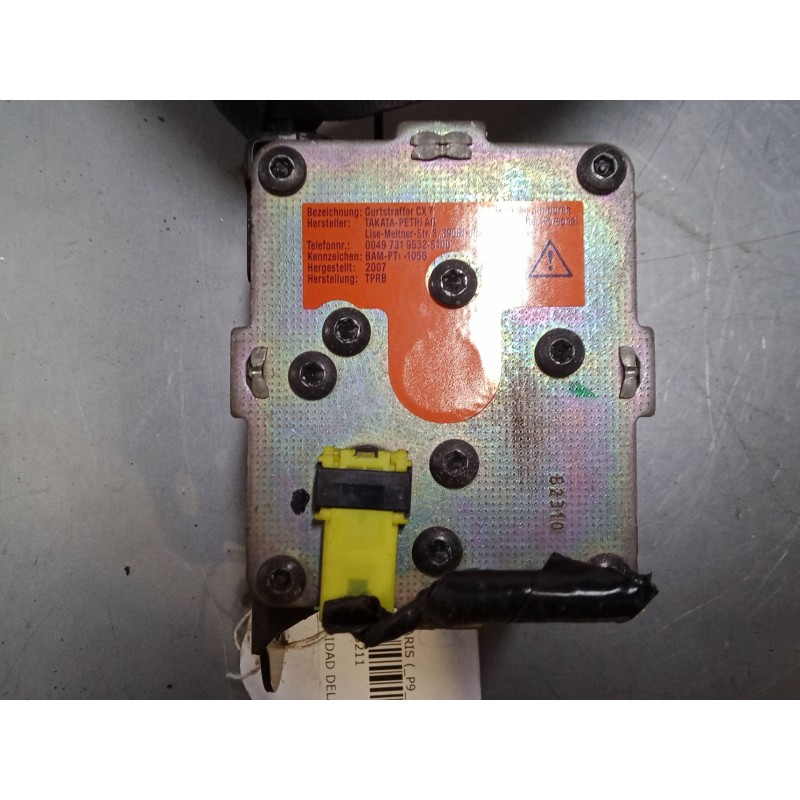 Recambio de cinturon seguridad delantero derecho para toyota yaris (_p9_) 1.4 d-4d (nlp90_) referencia OEM IAM 501NA991IB   Recambio de cinturon seguridad delantero derecho para toyota yaris (_p9_) 1.4 d-4d (nlp90_) referencia OEM IAM 501NA991IB
