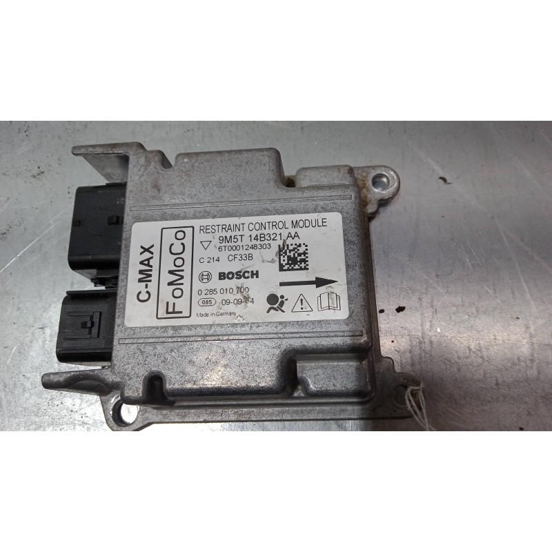 Recambio de centralita airbag para ford c-max (dm2) 1.6 tdci referencia OEM IAM 9m5t14b321aa      6t0001248303     0285010700  