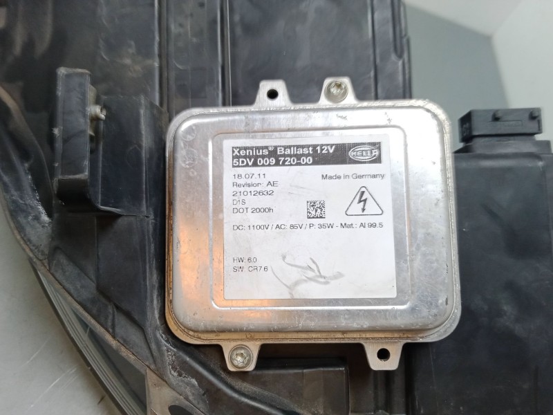 Recambio de faro izquierdo xenon para opel astra j (p10) 1.7 cdti (68) referencia OEM IAM 13253650LH  1TZ010012-01