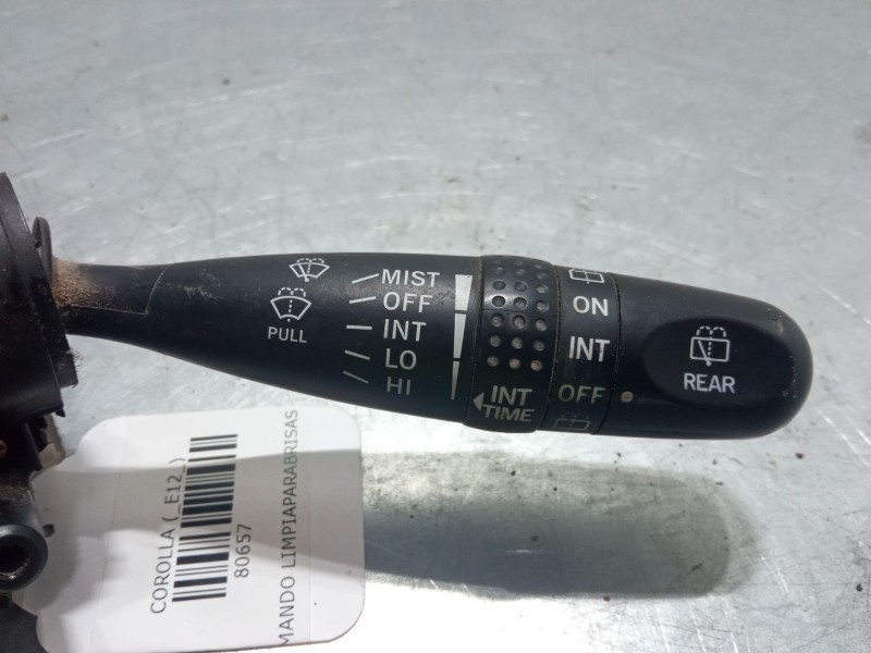 Recambio de mando limpiaparabrisas para toyota corolla (_e12_) 2.0 d-4d (cde120r_, cde120l_) referencia OEM IAM   