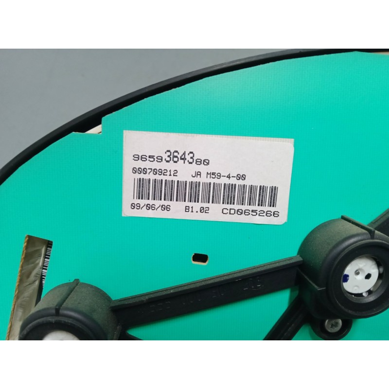 Recambio de cuadro instrumentos para citroën berlingo / berlingo first monospace (mf_, gjk_, gfk_) 1.9 d (mfwjz) referencia OEM 