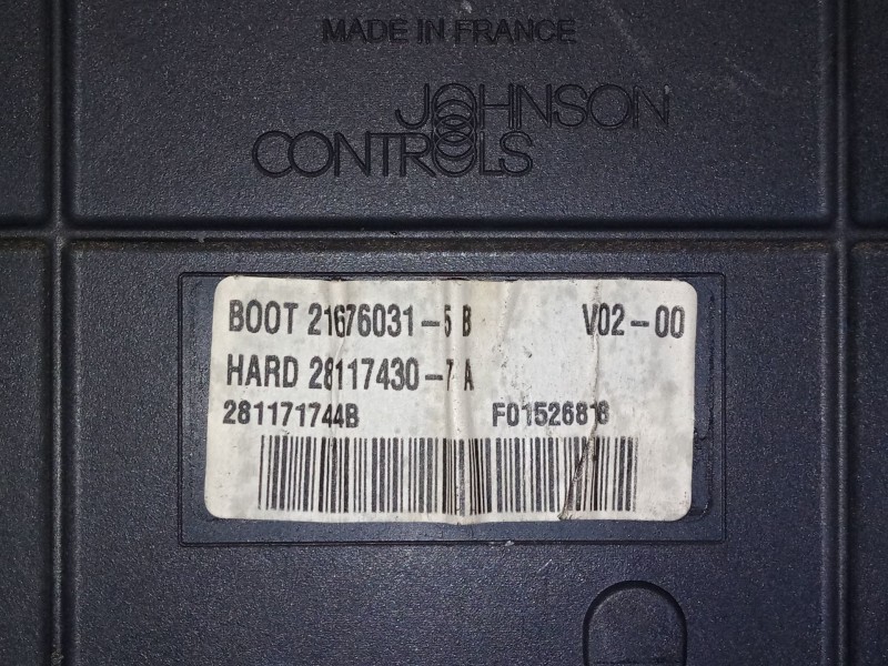 Recambio de bsi para peugeot 307 cc (3b) 2.0 hdi 135 referencia OEM IAM 9661940080   Recambio de bsi para peugeot 307 cc (3b) 2.0 hdi 135 referencia OEM IAM 9661940080