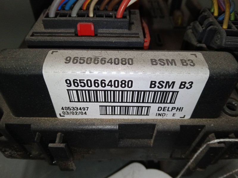 Recambio de bsm para peugeot 206 cc (2d) 1.6 16v (2dnfuf, 2dnfur) referencia OEM IAM 9650664080   Recambio de bsm para peugeot 206 cc (2d) 1.6 16v (2dnfuf, 2dnfur) referencia OEM IAM 9650664080